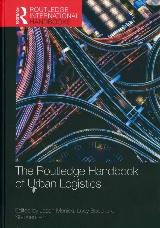 Tallinna Tehnikakõrgkool - The Routledge Handbook of Urban Logistics – raamatu kaanefoto
