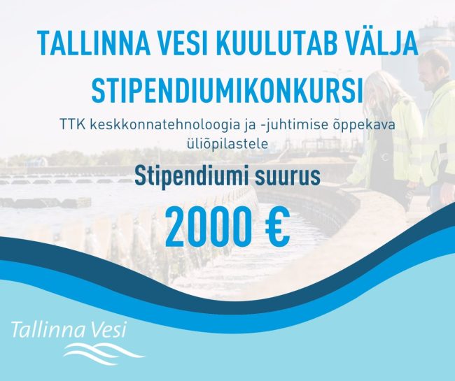 Tallinna Vesi stipendiumikonkurs