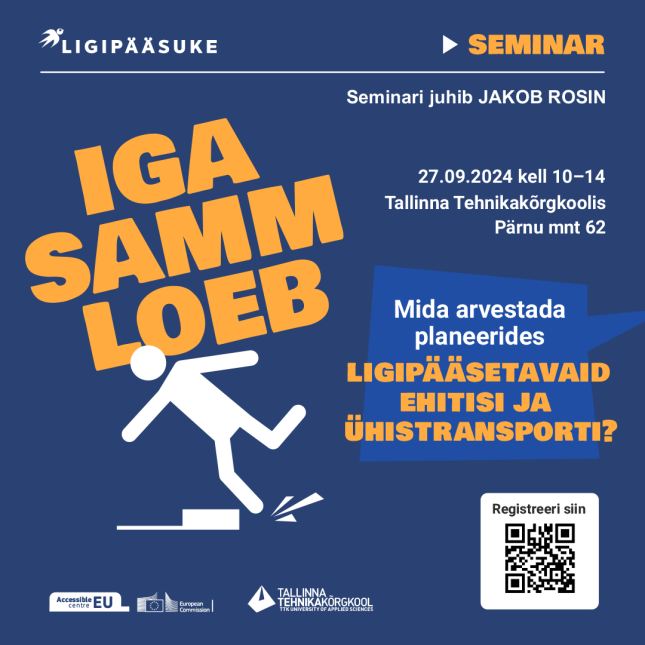 Iga samm loeb seminari plakat.